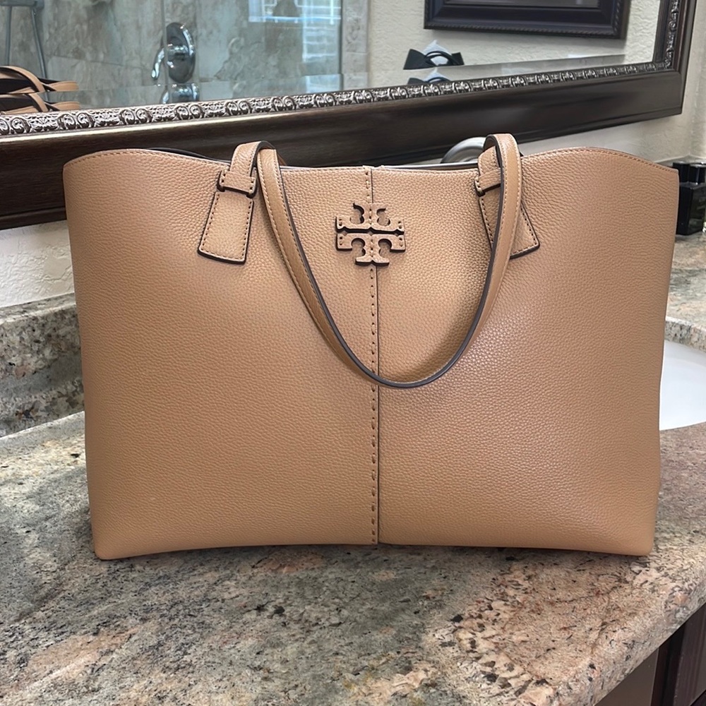 Yoru Burch McGraw tote in tiramisu